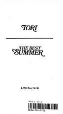 Tori: The Best Summer by Diane Jones
