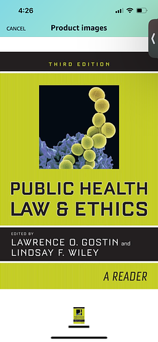 Public Health Law and Ethics: A Reader by Lawrence O. Gostin, Lindsay F. Wiley