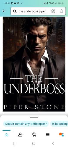 The Underboss: A Dark Mafis Romance by Piper Stone