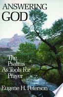 Answering God by Eugene H. Peterson