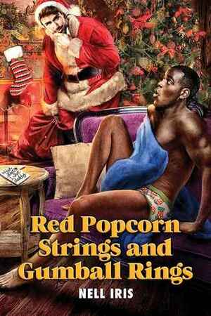 Red Popcorn Strings and Gumball Rings by Nell Iris