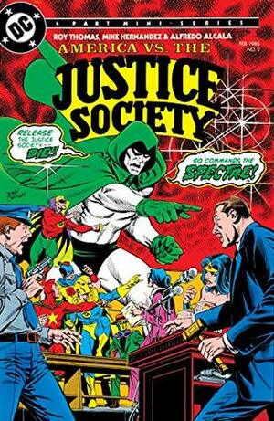 America Vs. The Justice Society (1985) #2 by Alfredo Alcalá, Michael Bair, Jerry Ordway, Roy Thomas