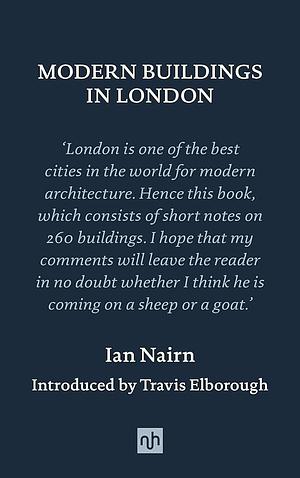 Modern Buildings in London by Ian Nairn