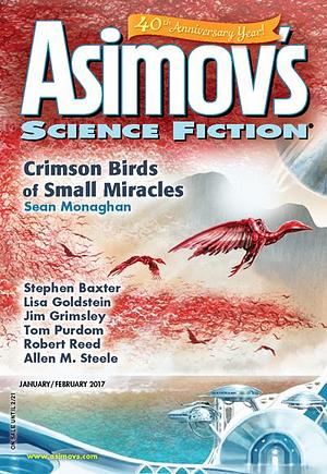 Asimov's Science Fiction, Vol. 41, Nos. 1 & 2, January/February 2017 by Robert Reed, Sheila Williams, Sheila Williams, Allen M. Steele