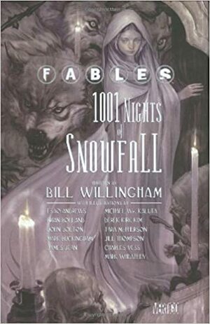 Fábulas 1001 Noites by Tara McPherson, Jill Thompson, Mark Buckingham, John Bolton, Bill Willingham, Derek Kirk Kim, James Jean, Esao Andrews, Mark Wheatley, Charles Vess, Michael Wm. Kaluta
