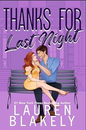 Thanks For Last Night by Lauren Blakely