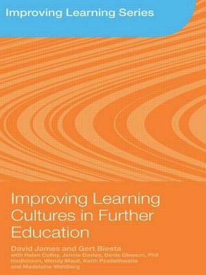 Improving Learning Cultures in Further Education by Gert J.J. Biesta, David James