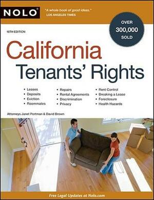 California Tenants' Rights by David Brown, Janet Portman