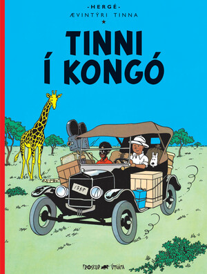 Tinni í Kongó by Hergé