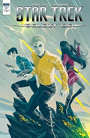 Star Trek: Boldly Go #1 by George Caltsoldas, Mike Johnson, Tony Shasteen