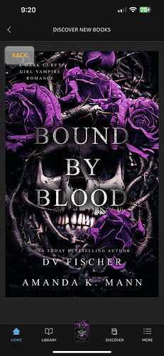 Bound by Blood by Amanda K. Mann, DV Fischer