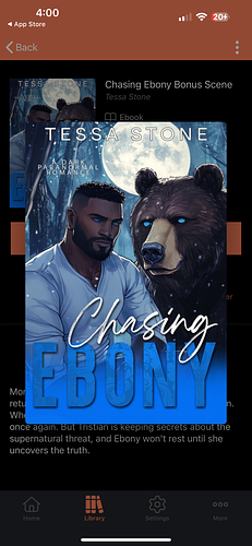 Chasing Ebony Bonus Scene  by Tessa Stone