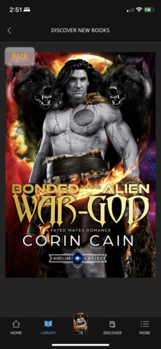 Bonded to the Alien War God by Corin Cain