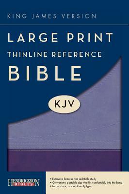 Large Print Thinline Reference Bible-KJV by 