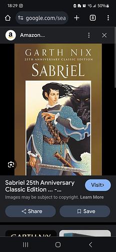 Sabriel (Libby) by Garth Nix