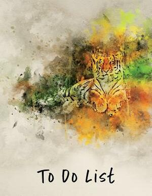 To Do List: Tiger 8.5x11 by Marian Blake