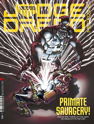 Judge Dredd Megazine 411 by James Peaty, Patt Mills, Maura McHugh, Laura Bailey, Si Spencer, Arthur M. Wyatt