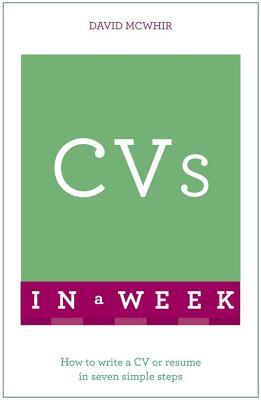 CVs in a Week by David McWhir