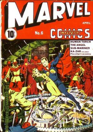 Marvel Mystery Comics #6 by Joe Simon, Carl Burgos, Alex Schomburg