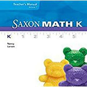 Saxon Math K: Individual Student Unit by 