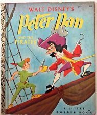 Walt Disney's Peter Pan and the Pirates (A Little Golden Book) by J.M. Barrie, Bob Moore