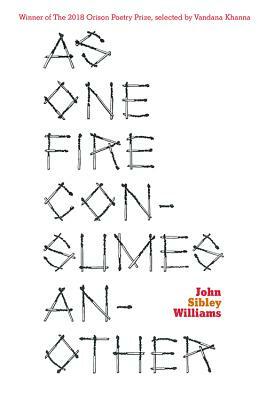 As One Fire Consumes Another by John Sibley Williams