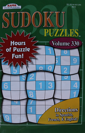 Sudoku Pizzles (Hours of Puzzle Fun!) (Volume 330) by Kappa Books Publishers