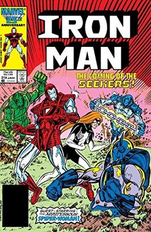 Iron Man #214 by Tom Morgan, Danny Fingeroth