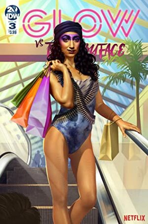 GLOW vs the Babyface #3 by A.J. Mendez Brooks, Aimee Garcia, Hannah Templer