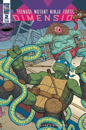 Teenage Mutant Ninja Turtles: Dimension X #2 by Erick Freitas, Ulises Fariñas