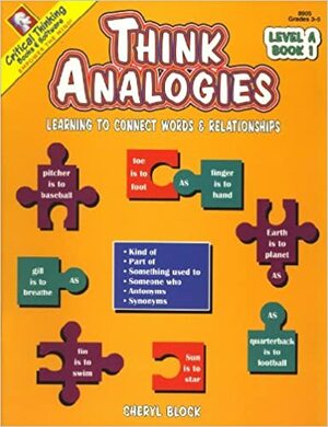 Think Analogies Book A1 by Cheryl Block