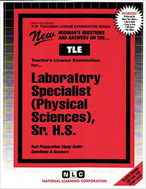 Laboratory Specialist (Physical Sciences), Sr. H.S.: Passbooks Study Guide by National Learning Corporation