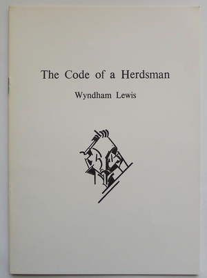 The Code of a Herdsman by Wyndham Lewis