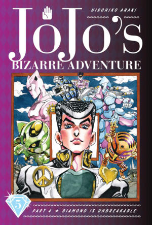 JoJo's Bizarre Adventure: Part 4--Diamond Is Unbreakable, Vol. 4 (Volume 5) by Hirohiko Araki