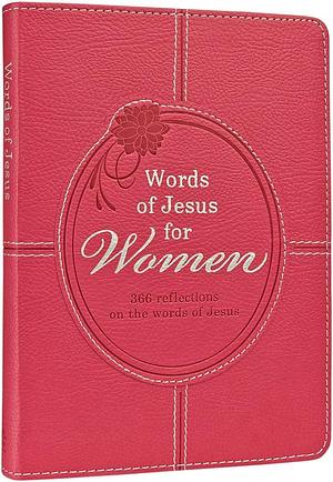 Lux-Leather Pink - Words of Jesus for Women by Carolyn Larsen