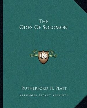 Odes of Solomon by Rutherford Hayes Platt