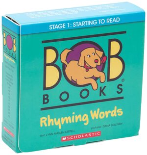 Bob Books - Rhyming Words Box Set | Phonics, Ages 4 and up, Kindergarten, Flashcards by Lynn Maslen Kertell