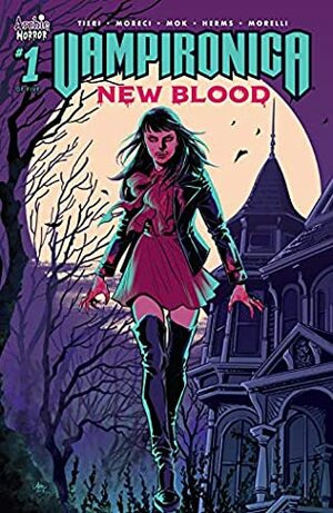 Vampironica: New Blood #1 by Matt Herms, Audrey Mok, Frank Tieri, Jack Morelli, Michael Moreci