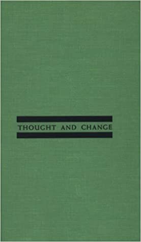 Thought And Change by Ernest Gellner