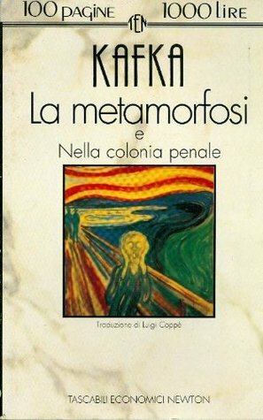 La metamorfosi e \xadNella colonia penale by Luigi Coppè, Franz Kafka
