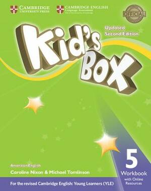 Kid's Box Level 5 Workbook with Online Resources American English by Michael Tomlinson, Caroline Nixon