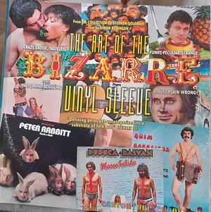 The Art of the Bizarre Vinyl Sleeve: Crazy, Exotic, Tastelesss, Funny, Peculiar, Strange, Inept, Mind-Boggling, or Just Plain Wrong by Simon Robinson