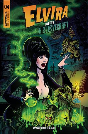 Elvira Meets H.P. Lovecraft #4 by David Avallone