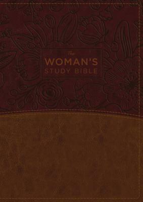 The NKJV, Woman's Study Bible, Fully Revised, Imitation Leather, Brown/Burgundy, Full-Color, Indexed: Receiving God's Truth for Balance, Hope, and Tra by Thomas Nelson