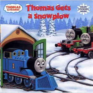 Thomas Gets a Snowplow [With Stickers] by W. Awdry