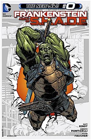 Frankenstein, Agent of S.H.A.D.E. #0 by Matt Kindt