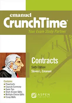 Emanuel CrunchTime for Contracts by Steven L. Emanuel