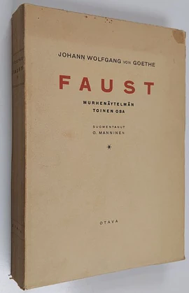 Faust: Murhenäytelmän toinen osa by Johann Wolfgang von Goethe