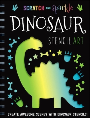 Dinosaur Stencil Art by Elanor Best, Make Believe Ideas Ltd