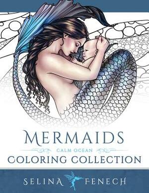 Mermaids - Calm Ocean Coloring Collection by Selina Fenech